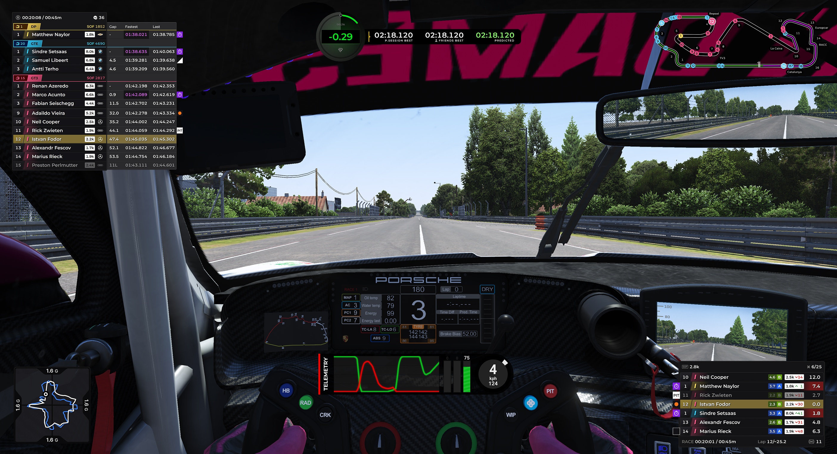 Overlays de RaceLab para Le Mans Ultimate