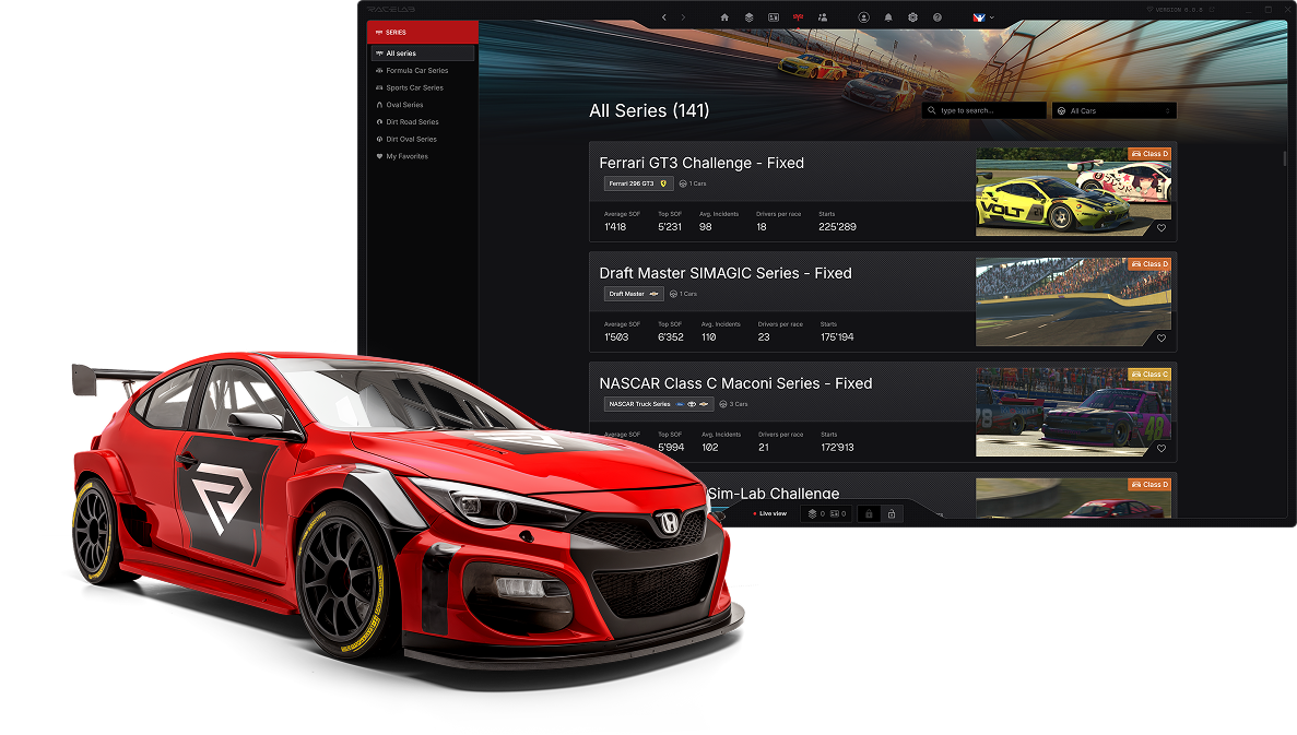 Series module detailed lap analysis