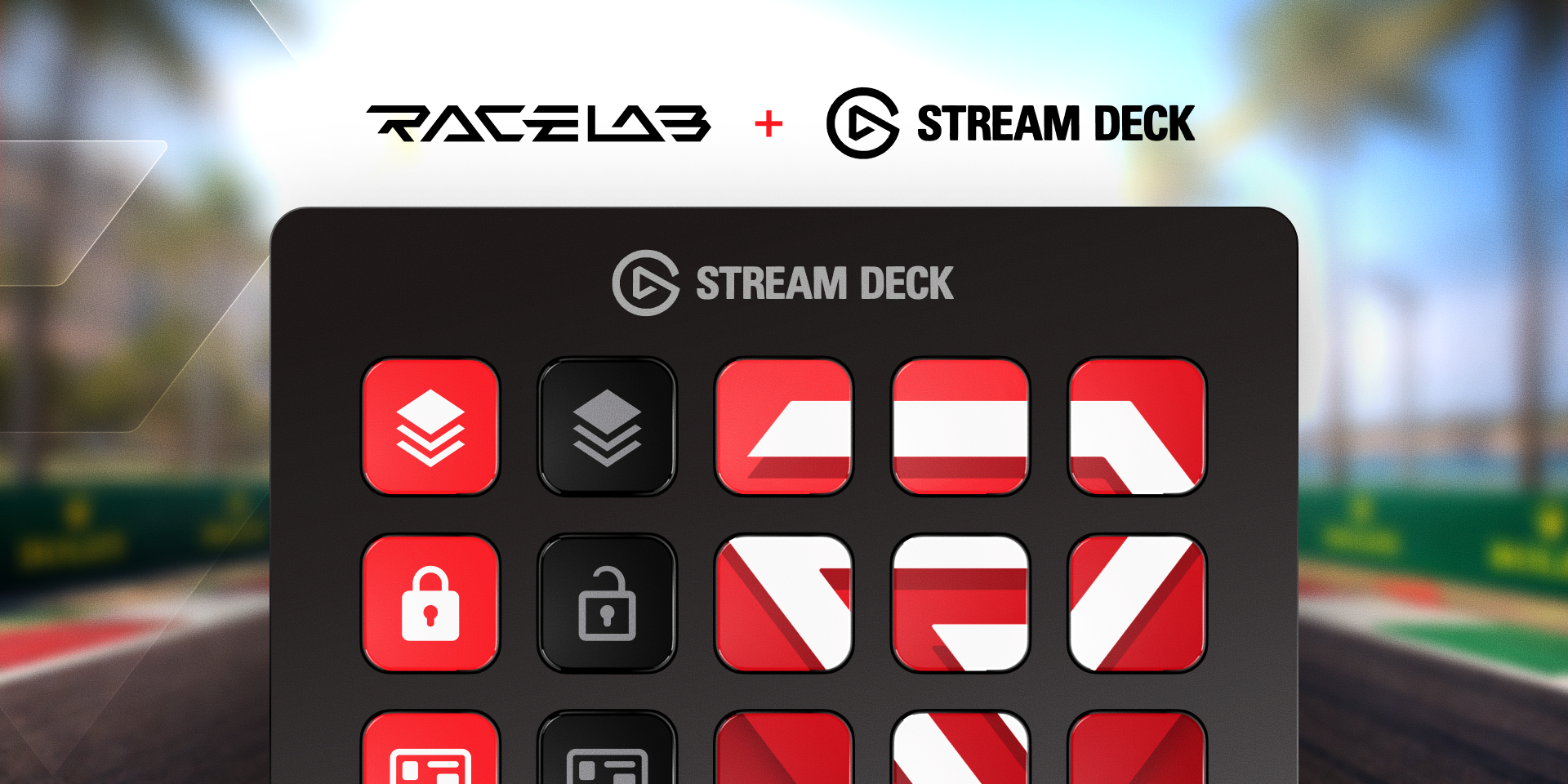 Stream Deck with RaceLab