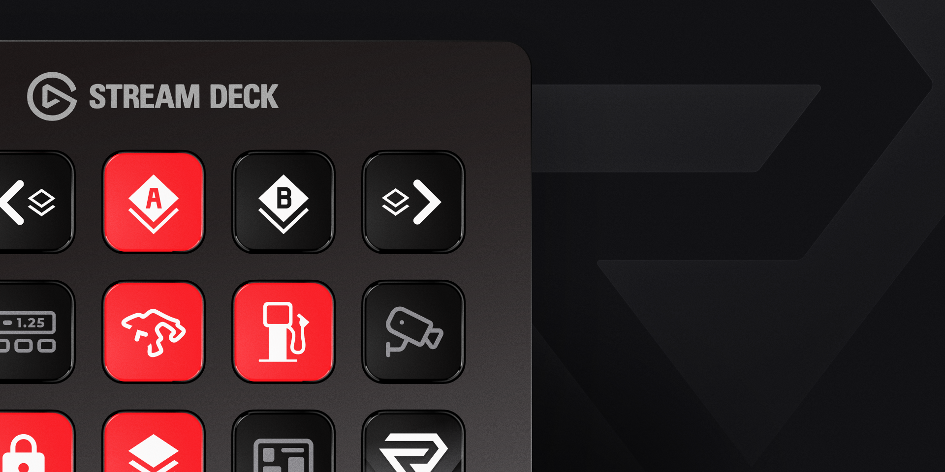 Overlay sets and dark theme buttons with Stream Deck